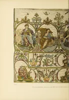An illustration from Künstlerische Entwicklung der Weberei und Stickerei innerhalb des europäischen Kulturkreises vonder spätantiken Zeit bis zum Beginne des XIX. Jahrhundertes, mit Ausschluss der Volkskunst (1904)