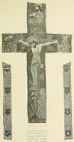 An illustration from Künstlerische Entwicklung der Weberei und Stickerei innerhalb des europäischen Kulturkreises vonder spätantiken Zeit bis zum Beginne des XIX. Jahrhundertes, mit Ausschluss der Volkskunst (1904)