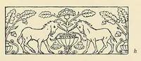 Picture 1 of 8 from Künstlerische Entwicklung der Weberei und Stickerei innerhalb des europäischen Kulturkreises vonder spätantiken Zeit bis zum Beginne des XIX. Jahrhundertes, mit Ausschluss der Volkskunst (1904), leaf 13
