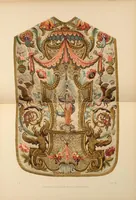 An illustration from Künstlerische Entwicklung der Weberei und Stickerei innerhalb des europäischen Kulturkreises vonder spätantiken Zeit bis zum Beginne des XIX. Jahrhundertes, mit Ausschluss der Volkskunst (1904)