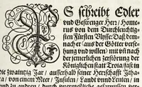 Picture 1 of 34 from Künstlicher Bericht vnd allerzierlichste Beschreybung des edlen, vhesten, vnnd hochberümbten Ehrn Friderici Grisonis Neapolitanischen hochlöblichen Adels : wie die streitbarn Pferdt (durch welche ritterliche Tugendten mehrers thails geübet) zum Ernst vnd ritterlicher Kurtzweil geschickt vnd volkommen zumachen .. (1573), leaf 5