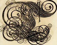 Picture 118 of 149 from Kunstrichtige Schreibart : allerhand Versalie[n] oder AnfangsBuchstabe[n] der teütschen, lateinischen und italianischen Schrifften aus unterschiedlichen Meistern der edlen Schreibkunst zusammen getragen (1655), leaf 102