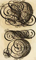Picture 121 of 149 from Kunstrichtige Schreibart : allerhand Versalie[n] oder AnfangsBuchstabe[n] der teütschen, lateinischen und italianischen Schrifften aus unterschiedlichen Meistern der edlen Schreibkunst zusammen getragen (1655), leaf 106