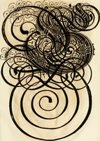 Picture 128 of 149 from Kunstrichtige Schreibart : allerhand Versalie[n] oder AnfangsBuchstabe[n] der teütschen, lateinischen und italianischen Schrifften aus unterschiedlichen Meistern der edlen Schreibkunst zusammen getragen (1655), leaf 120