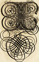 Picture 143 of 149 from Kunstrichtige Schreibart : allerhand Versalie[n] oder AnfangsBuchstabe[n] der teütschen, lateinischen und italianischen Schrifften aus unterschiedlichen Meistern der edlen Schreibkunst zusammen getragen (1655), leaf 150