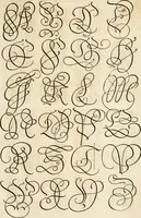 Picture 8 of 149 from Kunstrichtige Schreibart : allerhand Versalie[n] oder AnfangsBuchstabe[n] der teütschen, lateinischen und italianischen Schrifften aus unterschiedlichen Meistern der edlen Schreibkunst zusammen getragen (1655), leaf 24