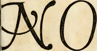 Picture 34 of 149 from Kunstrichtige Schreibart : allerhand Versalie[n] oder AnfangsBuchstabe[n] der teütschen, lateinischen und italianischen Schrifften aus unterschiedlichen Meistern der edlen Schreibkunst zusammen getragen (1655), leaf 30