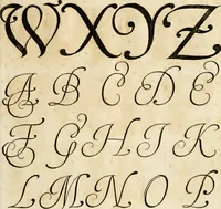 Picture 38 of 149 from Kunstrichtige Schreibart : allerhand Versalie[n] oder AnfangsBuchstabe[n] der teütschen, lateinischen und italianischen Schrifften aus unterschiedlichen Meistern der edlen Schreibkunst zusammen getragen (1655), leaf 32