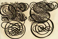 Picture 83 of 149 from Kunstrichtige Schreibart : allerhand Versalie[n] oder AnfangsBuchstabe[n] der teütschen, lateinischen und italianischen Schrifften aus unterschiedlichen Meistern der edlen Schreibkunst zusammen getragen (1655), leaf 64