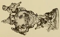 An illustration from Kunstsammlungen F. von Parpart : Ausstellung : Freitag, den 15. März bis Sonntag, den 17. März 1912 ... Versteigerung : Montag, den 18. März bis Freitag, den 22. März 1912 .. (1912)