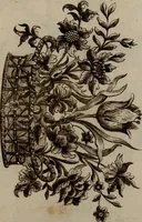An illustration from Kunst-und Fleiss-übende Nadel-Ergötzungen; oder, neu erfundenes Neh-und Stick-Buch. Worin dem, solche schöne wissenschafftliebendem Frauenzimmer, allerhand, zu vielen Sachen anständige, Muster und Risse, nach der neuesten Façon, zu deren nützlichen Bedienung (1730)