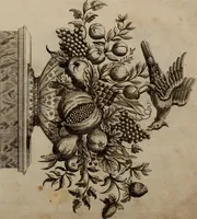 Picture 36 of 50 from Kunst-und Fleiss-übende Nadel-Ergötzungen; oder, neu erfundenes Neh-und Stick-Buch. Worin dem, solche schöne wissenschafftliebendem Frauenzimmer, allerhand, zu vielen Sachen anständige, Muster und Risse, nach der neuesten Façon, zu deren nützlichen Bedienung (1730), leaf 56