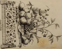 Picture 39 of 50 from Kunst-und Fleiss-übende Nadel-Ergötzungen; oder, neu erfundenes Neh-und Stick-Buch. Worin dem, solche schöne wissenschafftliebendem Frauenzimmer, allerhand, zu vielen Sachen anständige, Muster und Risse, nach der neuesten Façon, zu deren nützlichen Bedienung (1730), leaf 60