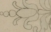 An illustration from Kunst-und Fleiss-übende Nadel-Ergötzungen; oder, neu erfundenes Neh-und Stick-Buch. Worin dem, solche schöne wissenschafftliebendem Frauenzimmer, allerhand, zu vielen Sachen anständige, Muster und Risse, nach der neuesten Façon, zu deren nützlichen Bedienung (1730)