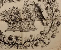 Picture 48 of 50 from Kunst-und Fleiss-übende Nadel-Ergötzungen; oder, neu erfundenes Neh-und Stick-Buch. Worin dem, solche schöne wissenschafftliebendem Frauenzimmer, allerhand, zu vielen Sachen anständige, Muster und Risse, nach der neuesten Façon, zu deren nützlichen Bedienung (1730), leaf 76