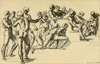 An illustration from Kunst und Künstler des Mittelalters und der Neuzeit : Biographien und Charakteristiken (1877)