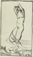 An illustration from Kunst und Religion; ein Versuch über die Möglichkeit neuer religiöser Kunst (1919)