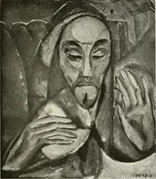 An illustration from Kunst und Religion; ein Versuch über die Möglichkeit neuer religiöser Kunst (1919)
