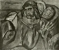 An illustration from Kunst und Religion; ein Versuch über die Möglichkeit neuer religiöser Kunst (1919)