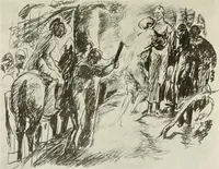 An illustration from Kunst und Religion; ein Versuch über die Möglichkeit neuer religiöser Kunst (1919)