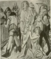 An illustration from Kunst und Religion; ein Versuch über die Möglichkeit neuer religiöser Kunst (1919)