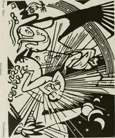 An illustration from Kunst und Religion; ein Versuch über die Möglichkeit neuer religiöser Kunst (1919)