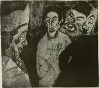 An illustration from Kunst und Religion; ein Versuch über die Möglichkeit neuer religiöser Kunst (1919)