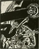 An illustration from Kunst und Religion; ein Versuch über die Möglichkeit neuer religiöser Kunst (1919)