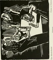 An illustration from Kunst und Religion; ein Versuch über die Möglichkeit neuer religiöser Kunst (1919)