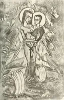 An illustration from Kunst und Religion : ein Versuch über die Möglichkeit neuer religiöser Kunst (1919)