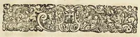 An illustration from Kurtze vnd eygentliche Beschreibung dess jenigen, so bey der Verlöbnus, Heimführ- vnd Vermählung dess durchleuchtigsten Fürsten vnd Herrn, Herrn Caroli, Pfaltzgrafens bey Rhein vnd Chur-Printzens, Hertzogen in Bayern &c. mit der auch durchleuchtigsten Fürstin vnd Frauen, Fraven Wilhelmina Ernestina, geborner königl. Erb-Princessin zu Dennemarck, Norwegen, der Wenden vnd Gothen, Hertzogin zu Schlesswig, Hollstein, Stormarren vnd der Ditmarschen, Gräfin zu Oldenburg vnd Delmenhhorst &c. vorgangen : mit beygefügten vnterschiedlichen Kupfferstücken, Emblematibus, auch gehaltenen Orationen, vnd auffgesetzten Ehren-Gedichten (1672)
