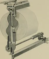 An illustration from Labor-saving looms : a brief treatise on plain weaving and the recent improvements in that line, with special reference to the Northrop looms manufactured by Draper Company, Hopedale, Mass., U.S.A (1905)