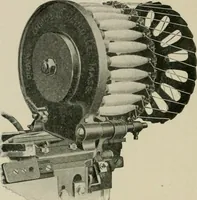 An illustration from Labor-saving looms : a brief treatise on plain weaving and the recent improvements in that line, with special reference to the Northrop looms manufactured by Draper Company, Hopedale, Mass., U.S.A (1905)