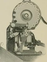 An illustration from Labor-saving looms : a brief treatise on plain weaving and the recent improvements in that line, with special reference to the Northrop looms manufactured by Draper Company, Hopedale, Mass., U.S.A (1905)