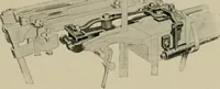 An illustration from Labor-saving looms : a brief treatise on plain weaving and the recent improvements in that line, with special reference to the Northrop looms manufactured by Draper Company, Hopedale, Mass., U.S.A (1905)