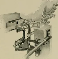 An illustration from Labor-saving looms : a brief treatise on plain weaving and the recent improvements in that line, with special reference to the Northrop looms manufactured by Draper Company, Hopedale, Mass., U.S.A (1905)
