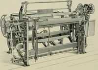 Picture 32 of 60 from Labor-saving looms : a brief treatise on plain weaving and the recent improvements in that line, with special reference to the Northrop looms manufactured by Draper Company, Hopedale, Mass., U.S.A (1905), leaf 85