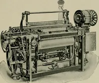 Picture 39 of 60 from Labor-saving looms : a brief treatise on plain weaving and the recent improvements in that line, with special reference to the Northrop looms manufactured by Draper Company, Hopedale, Mass., U.S.A (1905), leaf 92