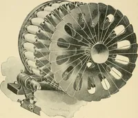 An illustration from Labor-saving looms : a brief treatise on plain weaving and the recent improvements in that line, with special reference to the Northrup looms manufactured by Draper company, Hopedale, Mass., U. S. A. (1904)