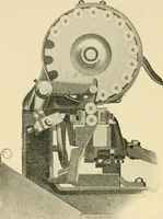 An illustration from Labor-saving looms : a brief treatise on plain weaving and the recent improvements in that line, with special reference to the Northrup looms manufactured by Draper company, Hopedale, Mass., U. S. A. (1904)