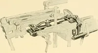 An illustration from Labor-saving looms : a brief treatise on plain weaving and the recent improvements in that line, with special reference to the Northrup looms manufactured by Draper company, Hopedale, Mass., U. S. A. (1904)