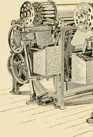 An illustration from Labor-saving looms : a brief treatise on plain weaving and the recent improvements in that line, with special reference to the Northrup looms manufactured by Draper company, Hopedale, Mass., U. S. A. (1904)