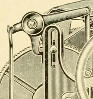 An illustration from Labor-saving looms : a brief treatise on plain weaving and the recent improvements in that line, with special reference to the Northrup looms manufactured by Draper company, Hopedale, Mass., U. S. A. (1904)