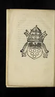 An illustration from La bvlle d'indiction de Nostre Sainct Pere Pie par la diuine prouidence Pape IIII. pour la conuocation du sacré concille general à celebrer en la ville de Trente. (1561)