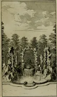 An illustration from Labyrinte de Versailles (1677)