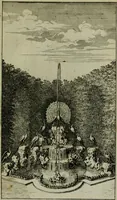 An illustration from Labyrinte de Versailles (1677)