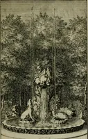 An illustration from Labyrinte de Versailles (1677)