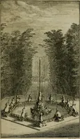 An illustration from Labyrinte de Versailles (1677)