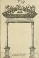 An illustration from Labyrinthe royal de l'Hercule gaulois triomphant : sur le suject des fortunes, batailles, victoires, trophées, triomphes, mariage & autres faicts heroiques & memorables de tres-auguste & tres-chrestien prince Henry IIII roy de France & de Navarre : representé à l'entrée trimphante de la royne en la cité d'Avignon, le 19 nouembre l'an MDC, ou sont contenues les magnificences et triomphes dressez à cet effect par ladicte ville (1601)