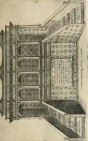 An illustration from Labyrinthe royal de l'Hercule gaulois triomphant : sur le suject des fortunes, batailles, victoires, trophées, triomphes, mariage & autres faicts heroiques & memorables de tres-auguste & tres-chrestien prince Henry IIII roy de France & de Navarre : representé à l'entrée trimphante de la royne en la cité d'Avignon, le 19 nouembre l'an MDC, ou sont contenues les magnificences et triomphes dressez à cet effect par ladicte ville (1601)
